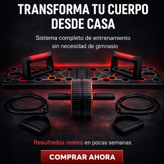 Kit de Entrenamiento en Casa – Transforma tu cuerpo sin gimnasio