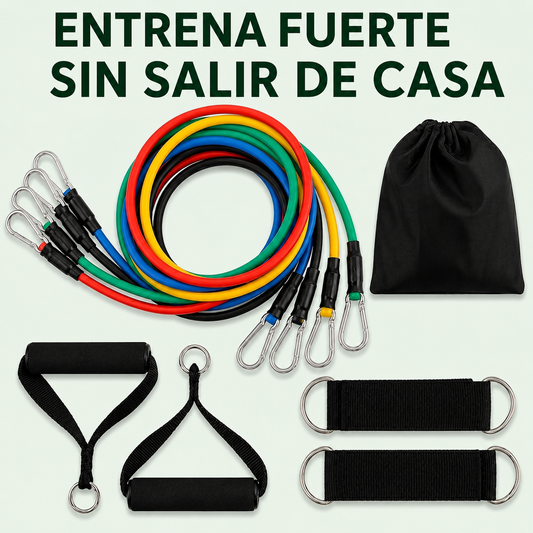 Kit de Bandas Elásticas Multifuncional - 11 Pzs